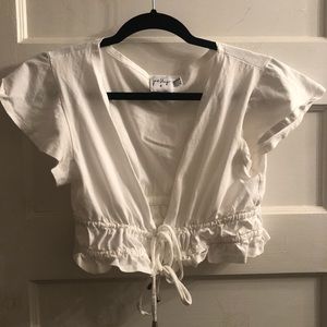 White princess polly top